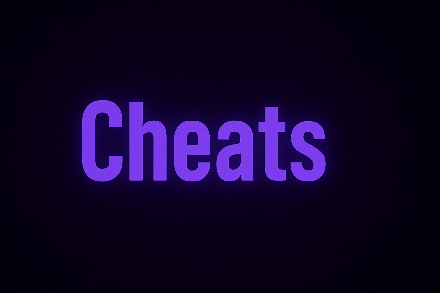 Cheats